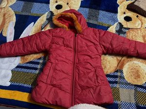 Red Padded Winter Jacket
