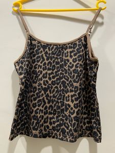 Leopard Print Cami Top
