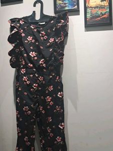 Floral Print Jumpsuit