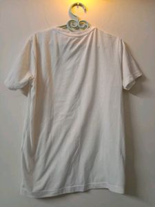 White Plain T-Shirt For Women