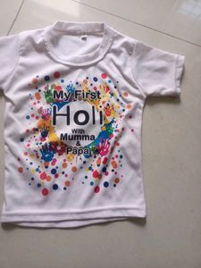 New Holi T Shirt For Photo Shoot