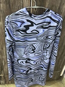Abstract Print Dress