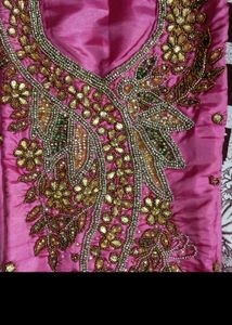 Ladies Silk Salwar Suit With Dupatta
