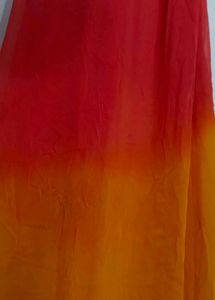 Red &amp; Gold Dupatta