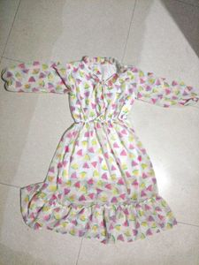 Cute White Heart Dress