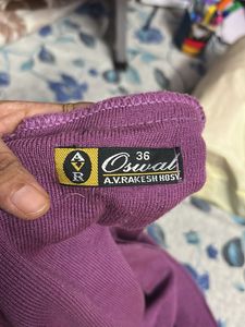 Purple Cardigan Sweater