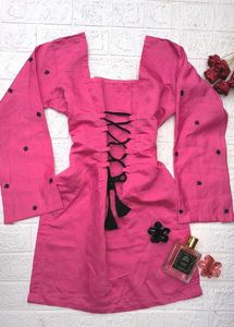 Corset Back Pinteresty Kurti🌷