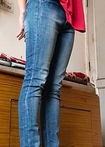 Skinny Blue Jeans