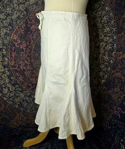 Light Yellow Cotton Skirt 28,30🤗