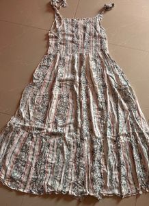 Elegant Striped Maxi Sundress