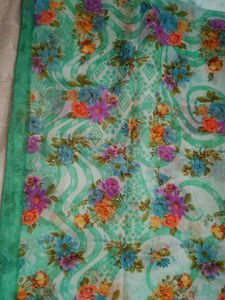 Sea Green Saree