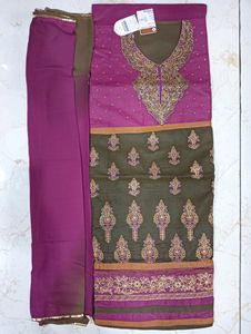 Beautiful Colour Combination Dress Material