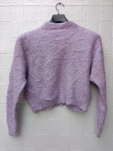 New With Tag Korean Purple Knit Sweater
