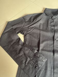 Classic Black Button-Down Shirt