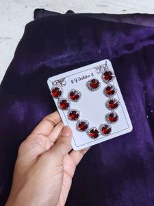 Ruby Red Jewellery Set