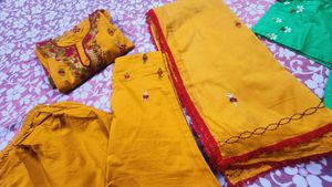 Hand Embroidery 3piece Suit