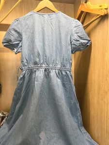 Vero Moda Denim Wrap Dress