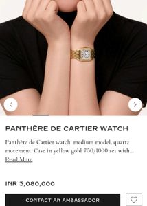 Watch (30 Lakhs)dupe