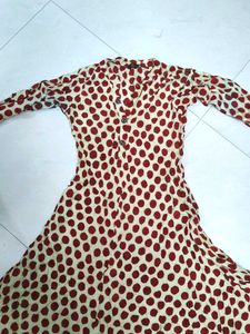 Polka Dot Midi Dress