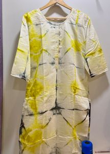 Tie-Dye Cotton Kurta