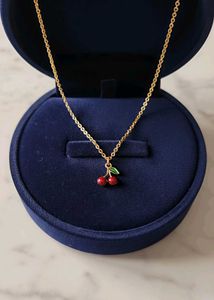 Cherry Pendant Necklace