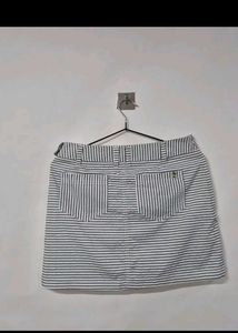 Striped Mini Skort