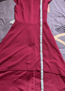 Maroon Dress