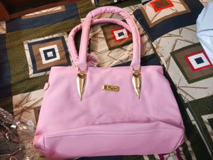 Fashion Italy Pink Handbag