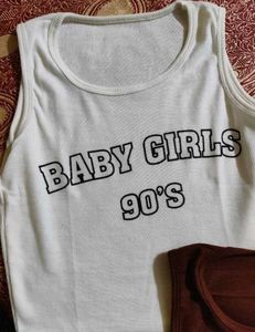 Graphic Print Tank Tops