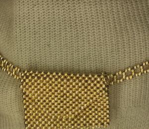 Handmade Golden Pearl Waist Bag 💖
