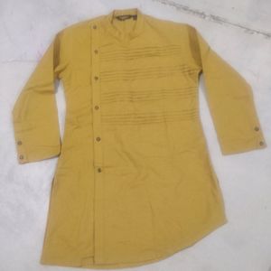 Boys Yellow Kurta