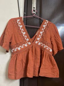 Boho Chic Peplum Top