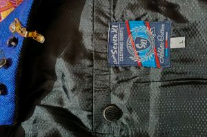 Navy Blue Half Men&#39;s Koti Jacket