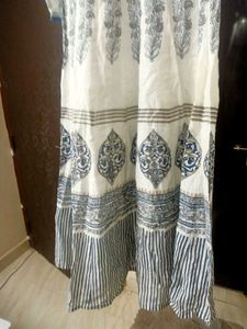 SANGRIA WHITE Embroidery Anarkali