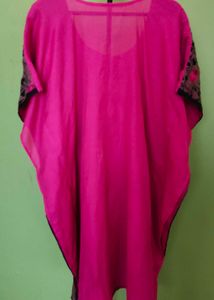 Maya Linen Cotton Kaftan New With Tags