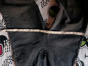 High Rise Stylish Gray Jeans
