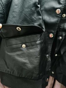 Stylish Black Leather Jacket