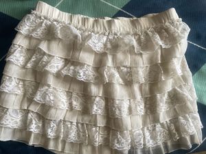 Ruffled Layered Skirt