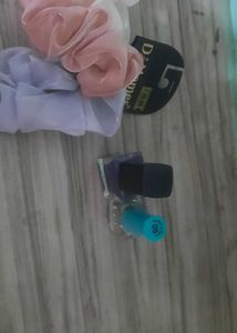 Scrunchies & Nail Polish