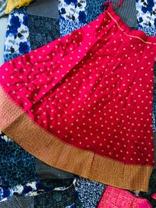 Lehnga, Blouse And Odhani