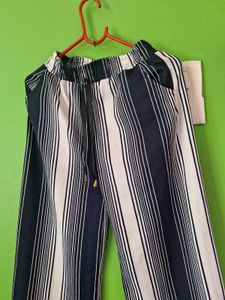 Striped Wide Leg Pants
