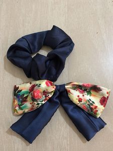 Floral Bow Hair Tie & Scrunchie Set (Pack of 2)