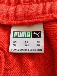 Puma Red Casual Shorts