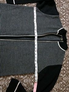 Striped Knit Sweater