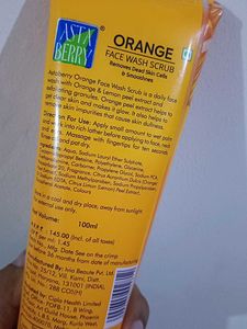 Asta Berry Orange Face Wash