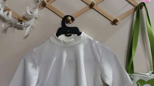 White High Neck Crop Top