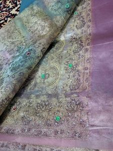 ORGANZA SAREE
