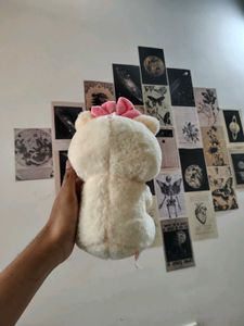 Cute Plush Bear with Bow