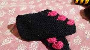 Shoe Type Socks For Kids N Ladies Woollen