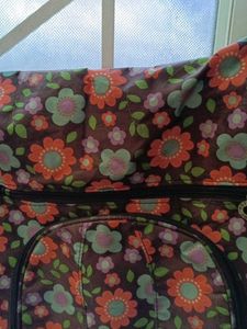 Floral Print Tote Bag